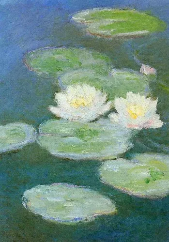 Monet Water Lilies, Evening Effect minicard