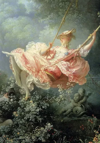 Fragonard The Swing minicard