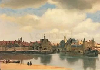 View of Delft (c. 1660), Greeting Card