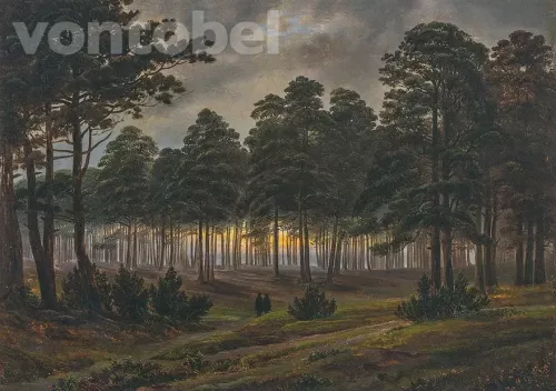 The Evening (Schweinfurt) (c. 1820), Postcard