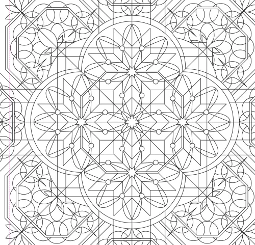 Kaleidoscope Designs Artist's Coloring Book
