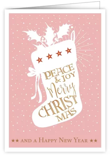 Christmas Stocking, Greeting Card