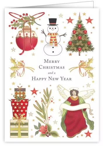 Big Christmas Icons, Greeting Card