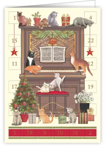 Piano + Cats, Advent Calendar