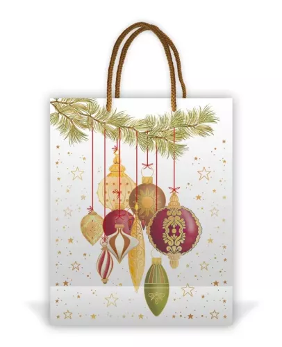 Christmas Baubles, Gift Bag M