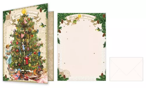 Christmas Tree, Writing Paper