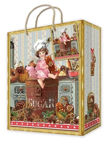 Angel + Gingerbread, Gift Bag S
