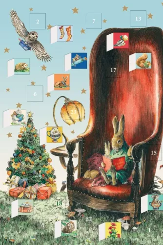 Storytime, Advent Calendar Card