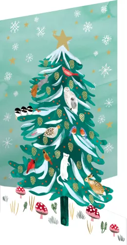 Enchanting Conifer, Lasercut Card