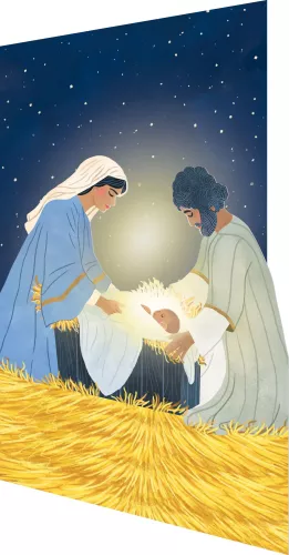 Baby Jesus, Lasercut Card