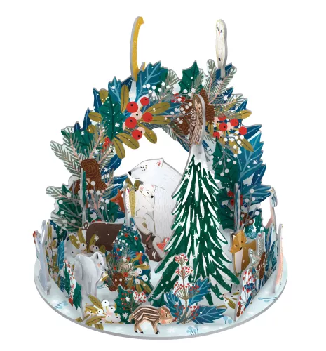 Polar Bear Bower Advent, Pop and Slot Advent Large 3 Sheet