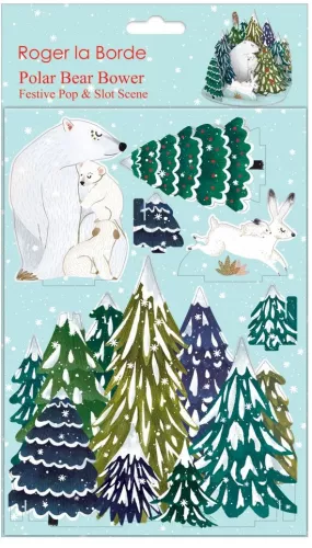 Polar Bear Bower Scene, Pop and Slot Scene Small