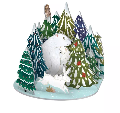 Polar Bear Bower Scene, Pop and Slot Scene Small