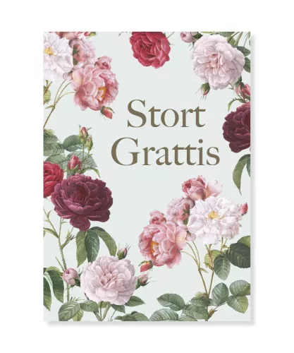 Ljuvliga rosor till Dig, Greeting Card