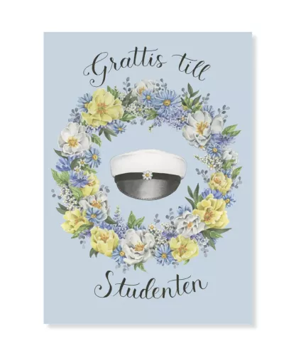 Grattis till Studenten, Kristina Granberg, Greeting Card
