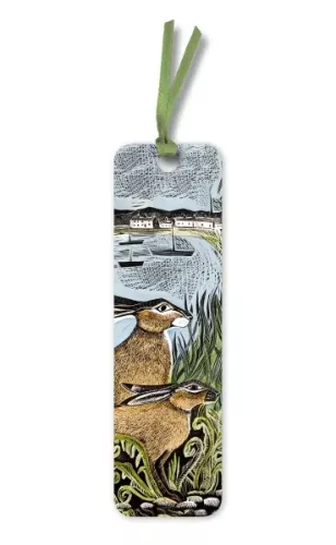 Angela Harding: Rathlin Hares Bookmarks