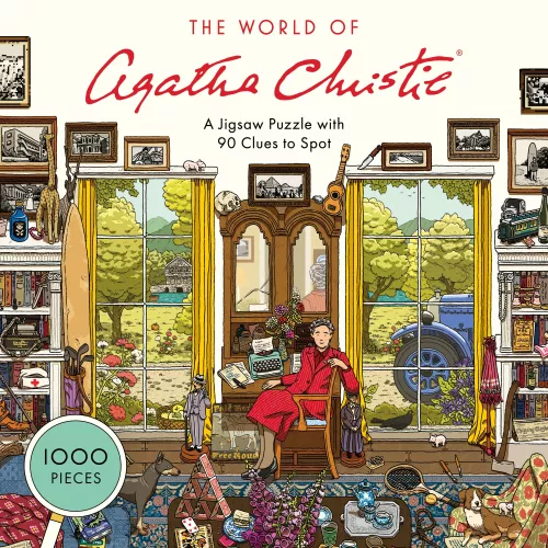 The World of Agatha Christie, 1000-piece Jigsaw with 90 clues to spot