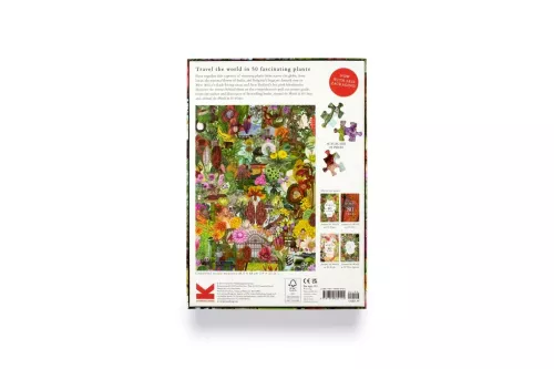Around the World in 50 Plants, 1000 Piece Puzzle