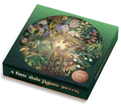 FOREST DREAM, A FLOW STATE CIRCULAR JIGSAW PUZZLE