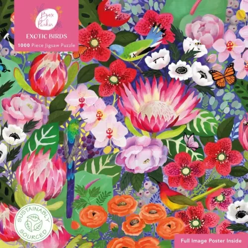 Bex Parkin: Exotic Birds - 1000 Piece Puzzle