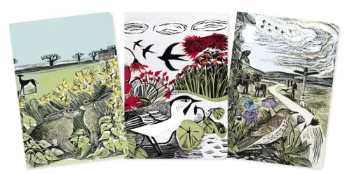 Angela Harding Set of 3 Standard Notebooks