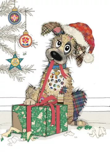 Christmas Mutt, Greeting Card