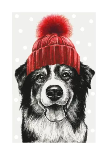Christmas Hat, Greeting Card