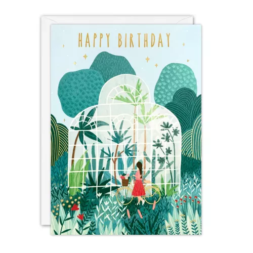 Greenhouse Birthday Sunbeams Card