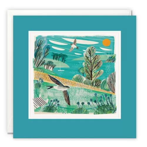 Bosloe House Martins Paintworks Card