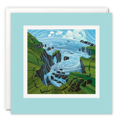 A View of the Coast Paintworks Card