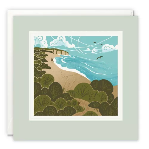 A Beach to Ourselves Paintworks Card