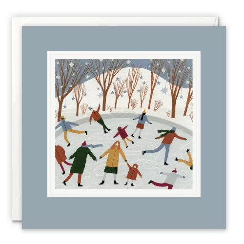 The Skating Rink Paintworks Card