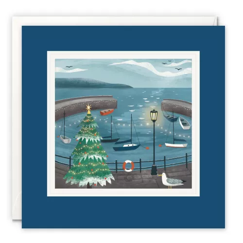 Harbourside Christmas Paintworks Card