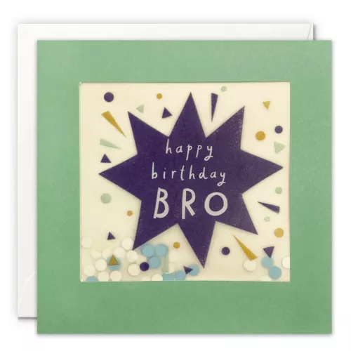 Bro Star Paper Shakies Card