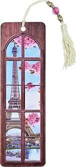 Beaded Bkmk Springtime In Paris