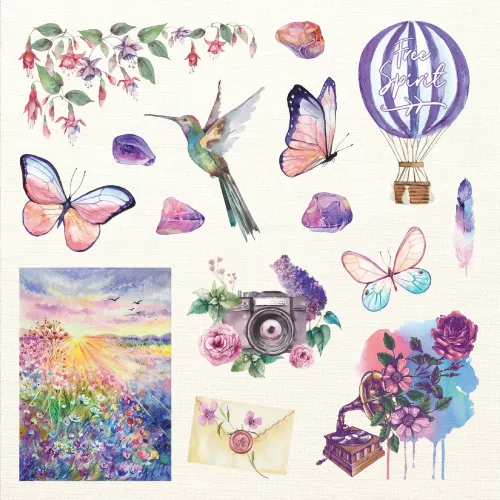Boho Dreams, Sticker Book