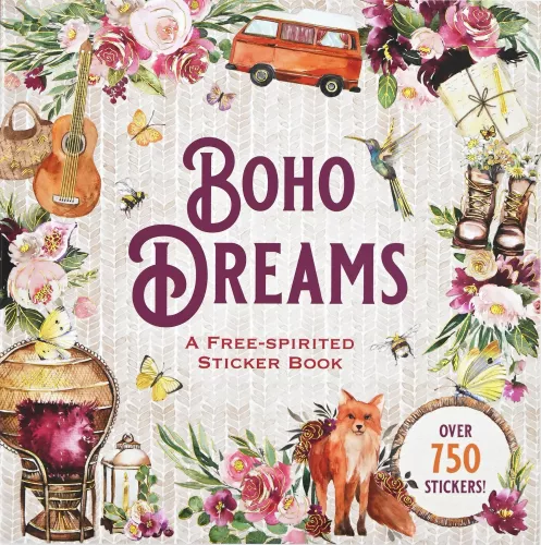 Boho Dreams, Sticker Book