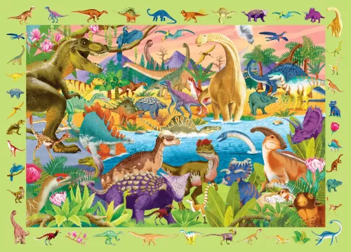 Seek & Find Puzzle Dinosaurs