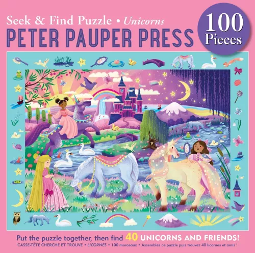 Seek & Find Puzzle Unicorns