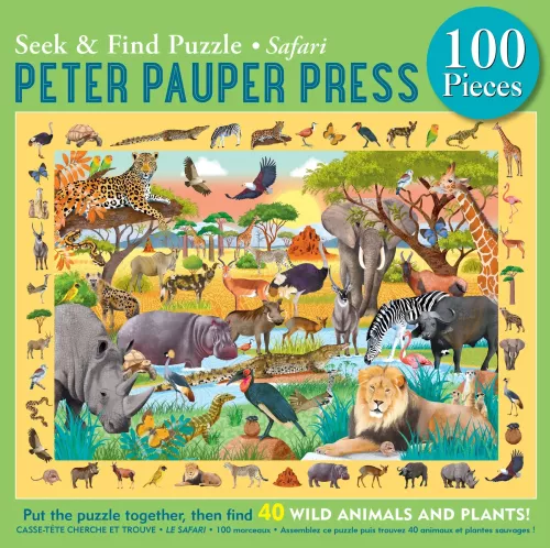 Seek & Find Puzzle Safari
