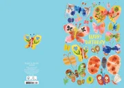 Happy Butterfles Greeting Card