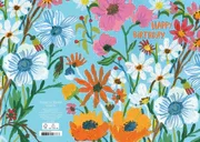 Flower Field Greeting Card
