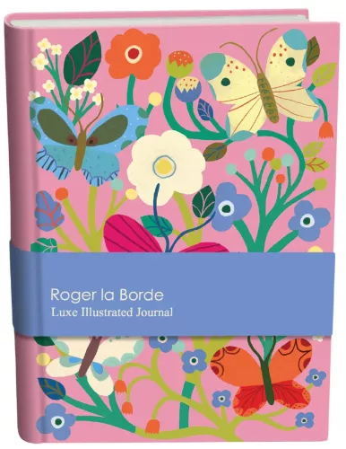 Butterfly Garden Illustrated Journal