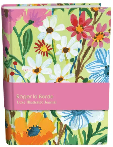 Flower Field Illustrated Journal