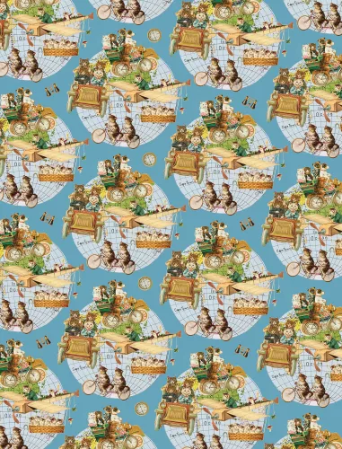Cynthia Hart's Victoriana Cats: 12 Wrapping Papers and Gift Tags