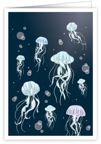 Jellyfish, Greeting Card