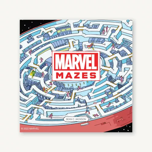 Marvel Mazes, Coloring & Activity Book