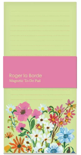 Flower Field Magnet Notepad