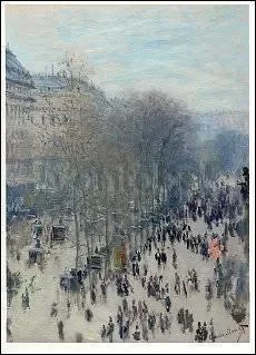The Boulevard des Capucines (1873/74), Postcard