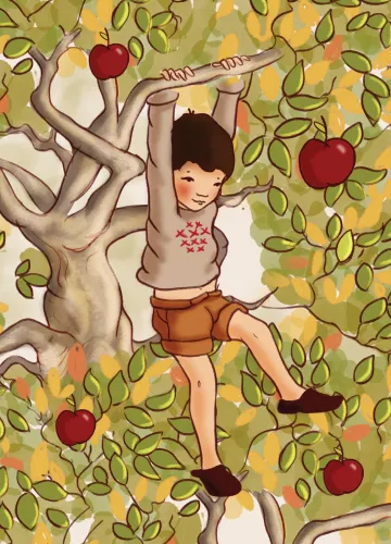 Apple Swing, Postcard